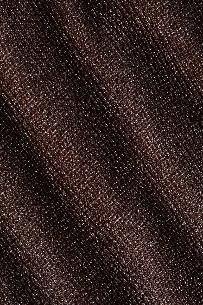 Glittery Trousers, Alternate, color, Dark brown