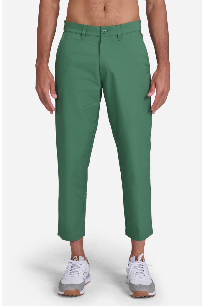 Relaxed 7/8 Golf Pants, Main, color, FOREST GREEN