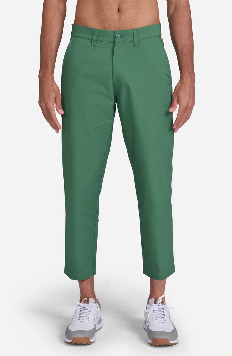 Bad Birdie Relaxed 7/8 Golf Pants, Main, color, Forest Green