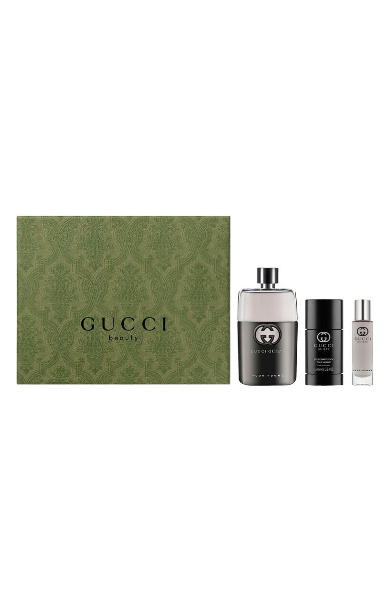 Gucci Guilty pour Homme Fragrance Set $179 Value, Main, color, 