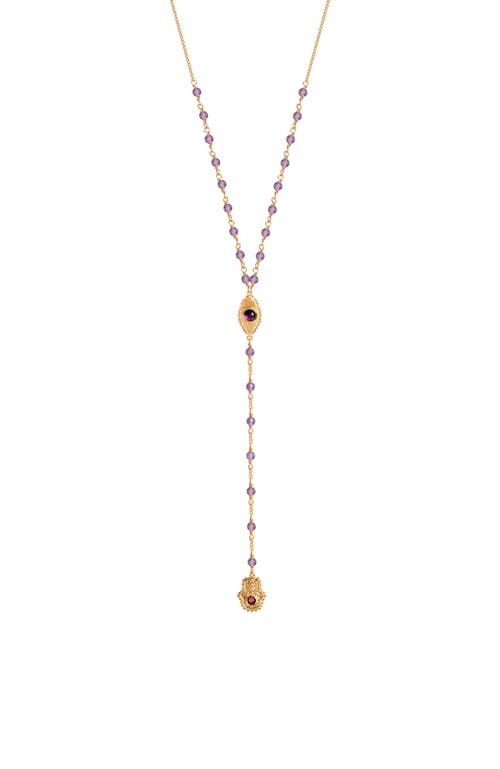 Karma And Luck Peace Of Spirit In Gold/purple