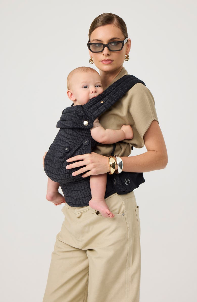 Portier Limitless Baby Carrier, Alternate, color, Black Alligator