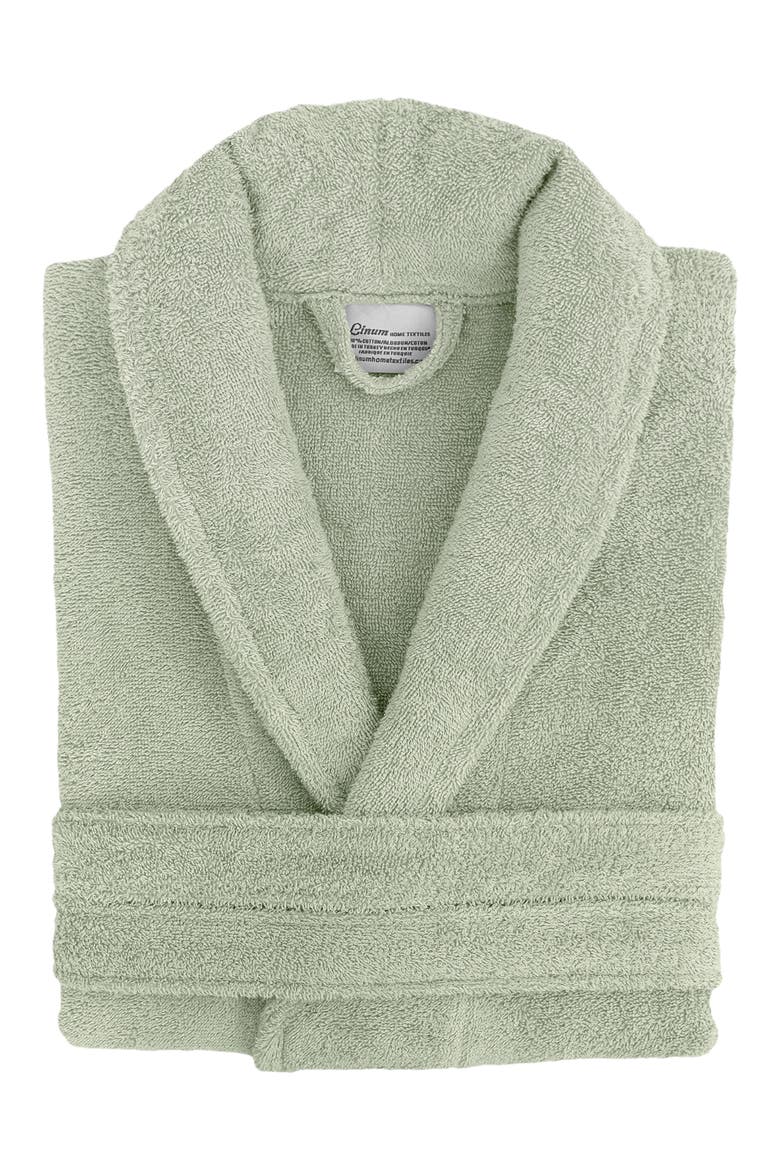 Cotton Terry Robe, Main, color, GREEN