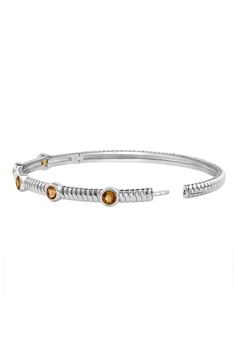 Sterling Silver Citrine Bracelet, Alternate, color, ORANGE