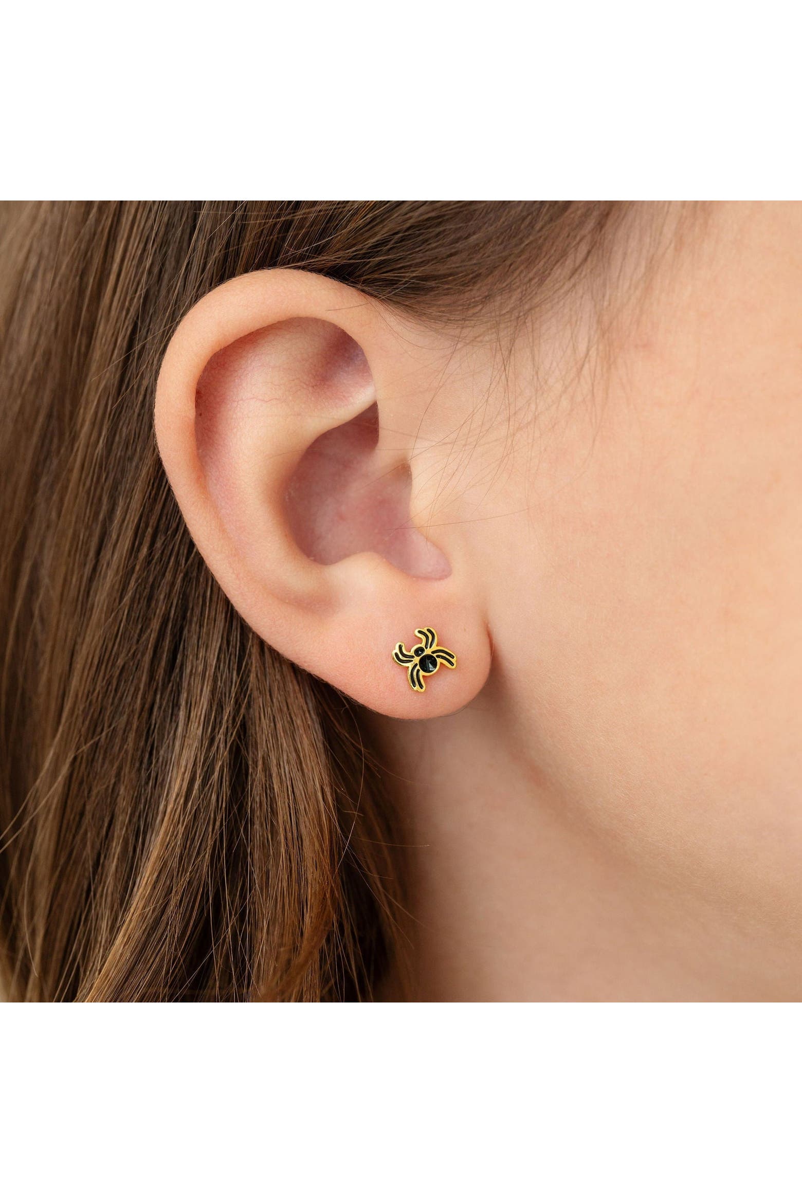Pip Quantity Pip Pop Spider Hypoallergenic Flatback Stud Earrings | Nordstrom