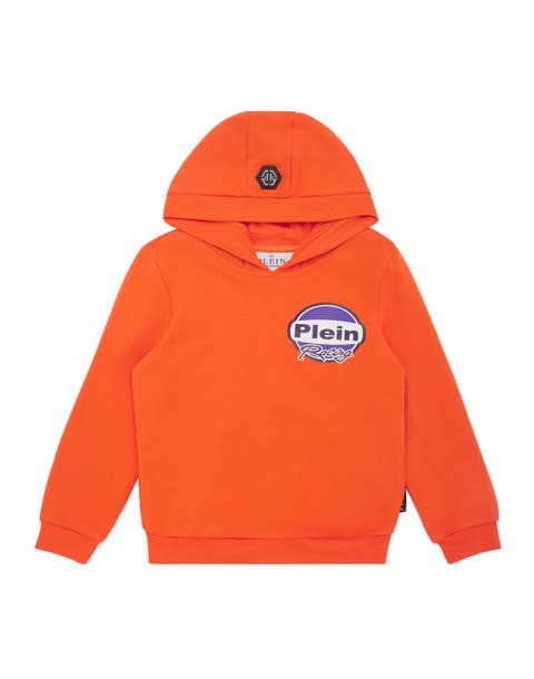Hoodie Sweatshirt Ls Strass Cars Racing Boy