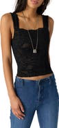Free People Pretty Little Secrets Lace Corset Top