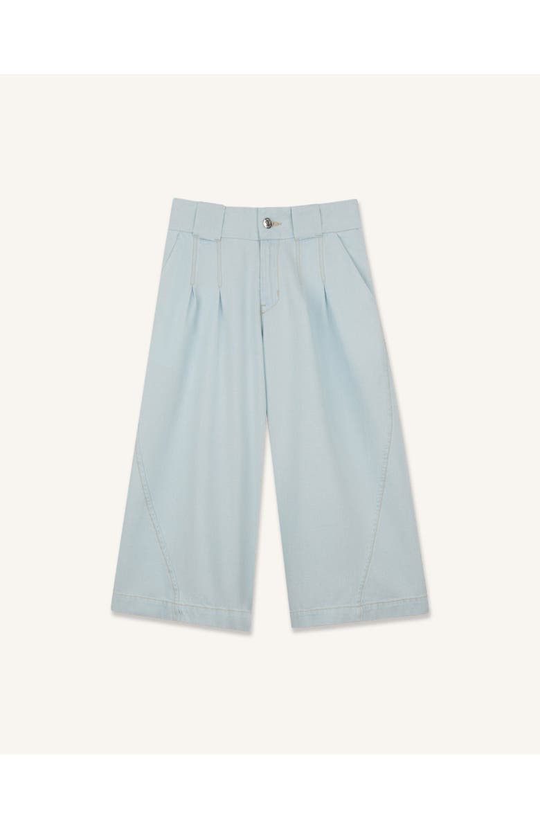 Lanvin WIDE-LEG TROUSERS, Main, color, Blue