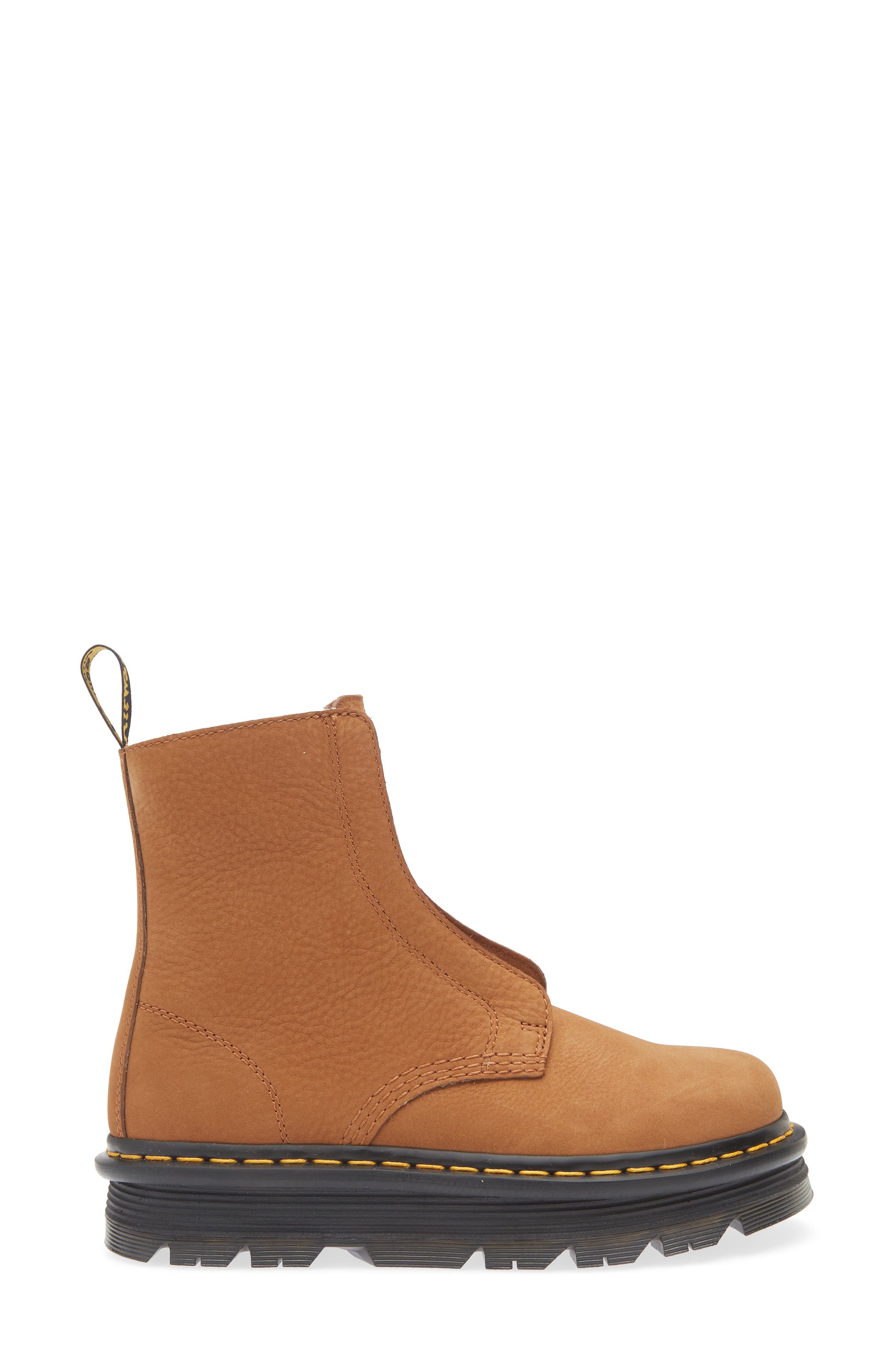 Dr. Martens Zebzag Laceless Boot, Alternate, color, Desert Brown