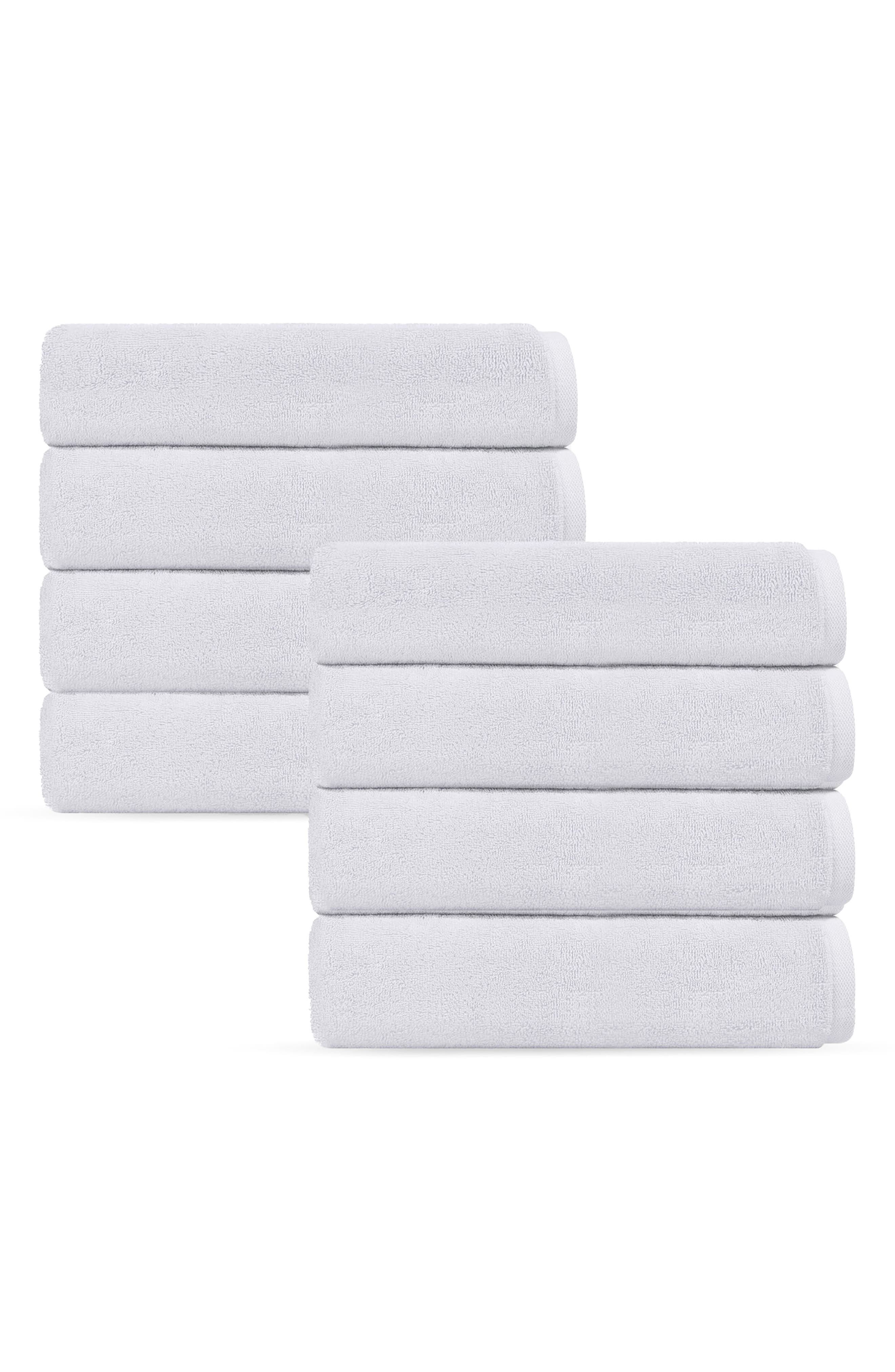 DePera Puresoft 8-Piece Turkish Cotton Washcloths