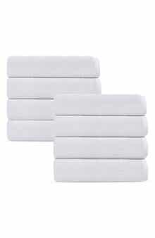 DePera Puresoft 8-Piece Turkish Cotton Washcloths