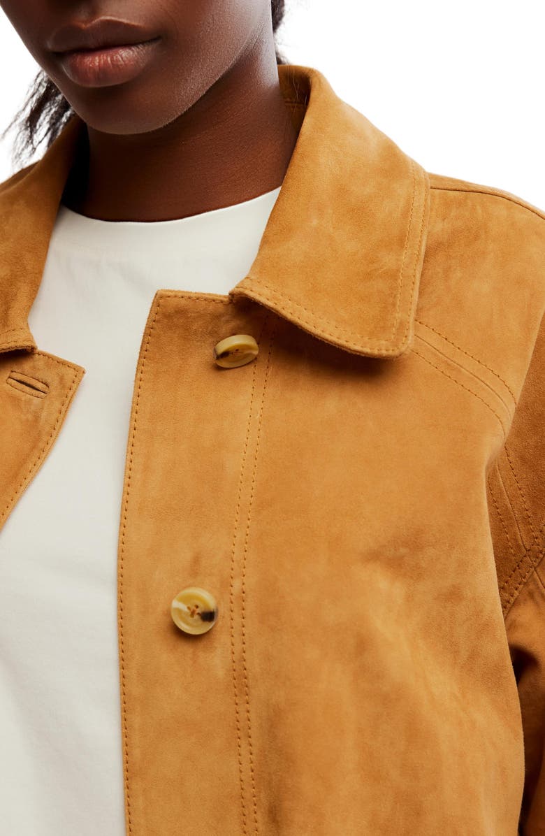 Free People Annalise Suede Jacket, Alternate, color, 