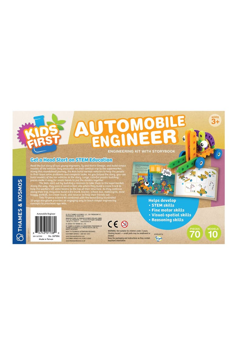 'Kids First - Automobile Engineer' Kit, Alternate, color, ORANGE
