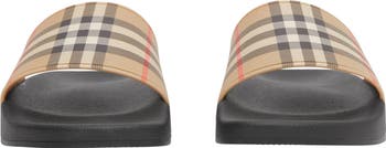 Furley Vintage Check Slide Sandal