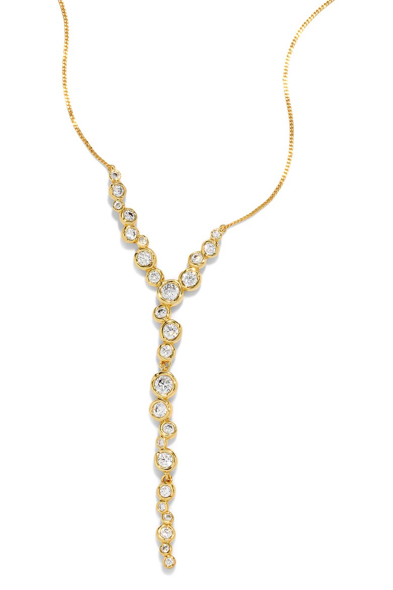 Asterales Cascading Necklace, Main, color, STONES