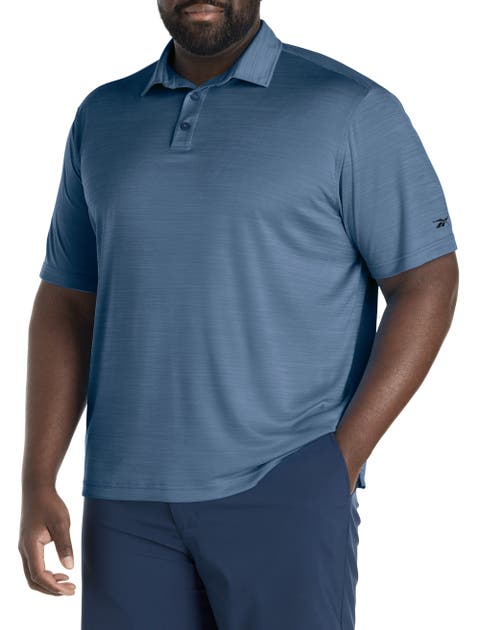 Big & Tall Performance Heather Polo Shirt