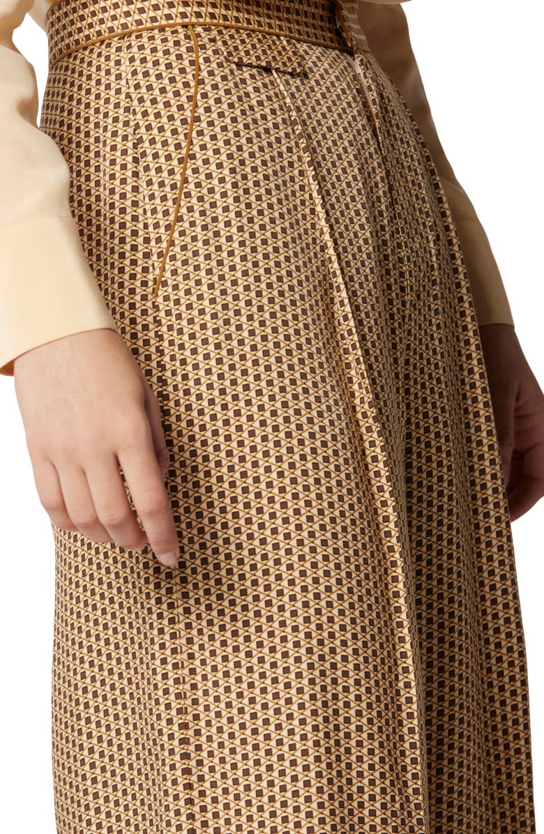 Equipment Allete Crop Wide Leg Pants, Alternate, color, 