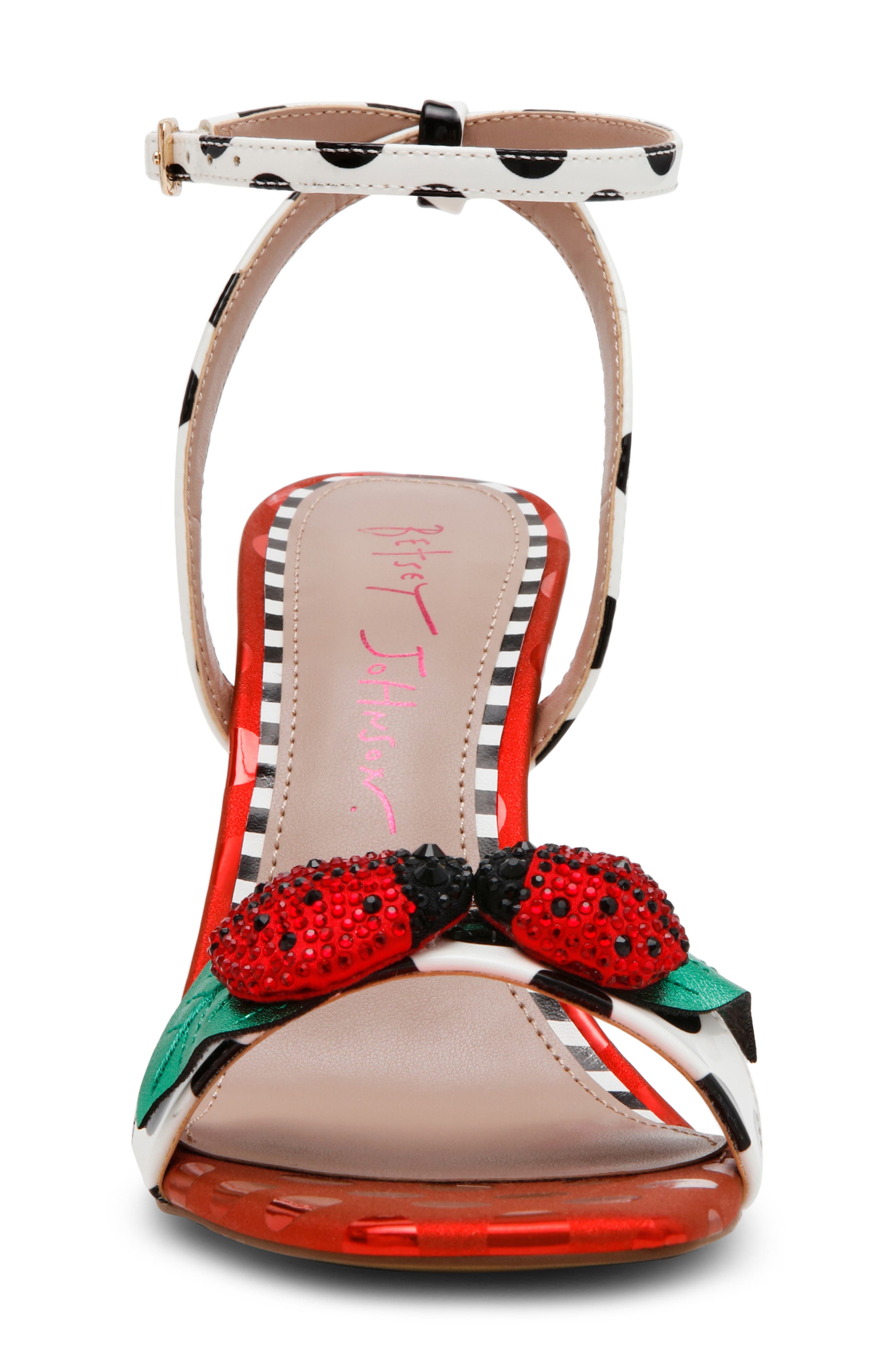 Betsey Johnson Lolla Ankle Strap Sandal, Alternate, color, 