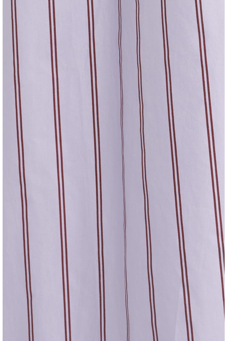 Andi Stripe Cotton Maxi Dress, Alternate, color, PURPLE