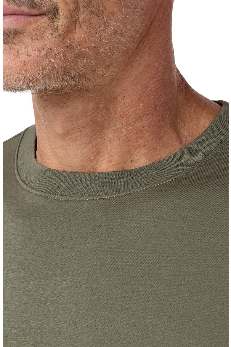 Palmer Trim Fit Pima Cotton T-Shirt, Alternate, color, OLIVE