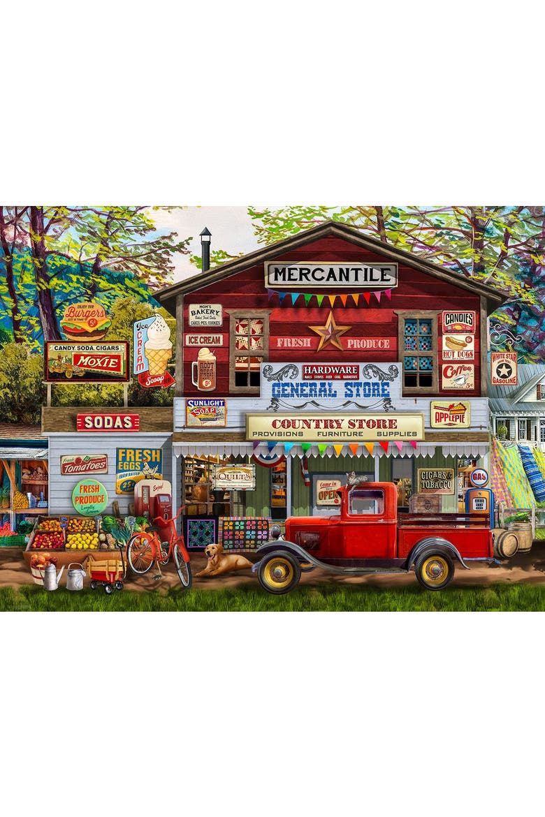 Mercantile 1000 piece Jigsaw Puzzle for Adults, Alternate, color, Multicolor