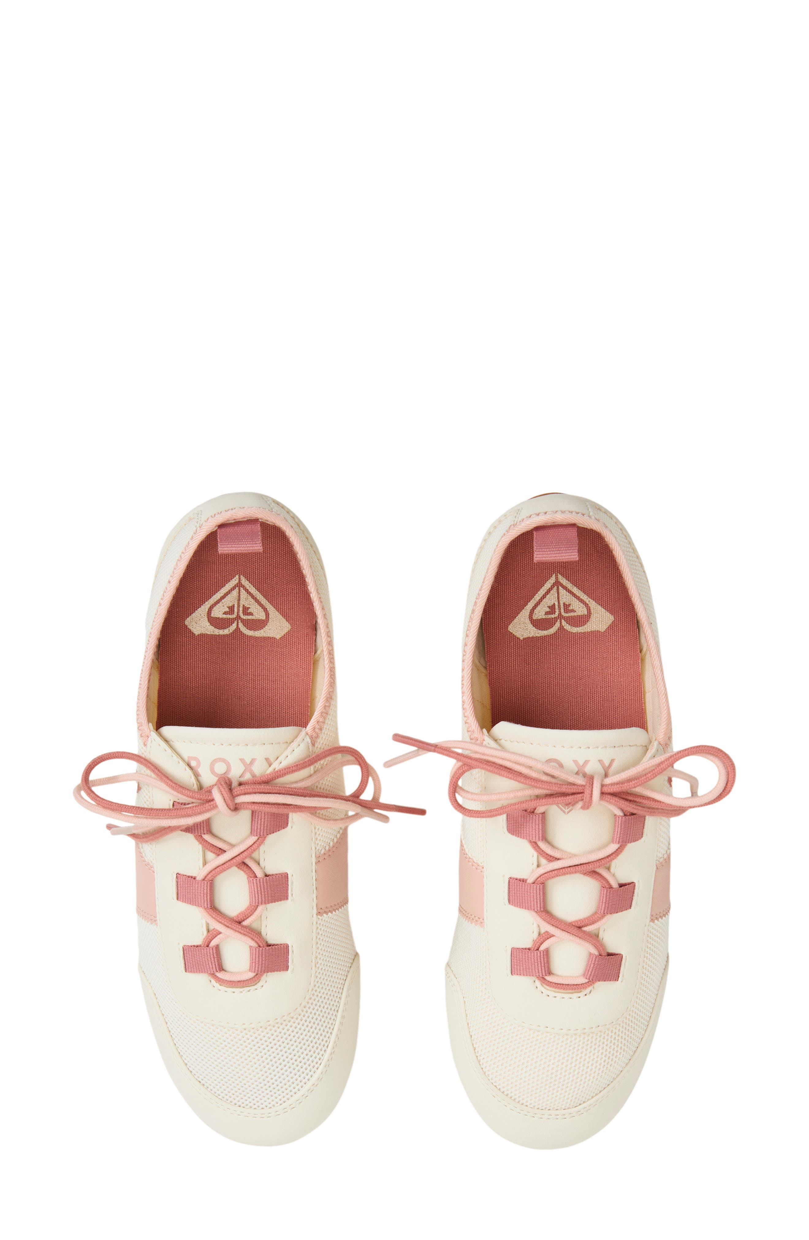 Kaia Lace-Up Sneaker, Alternate, color, PEACH