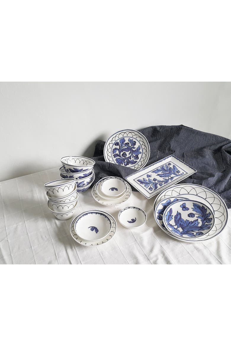 Heritage Blue Bird Dinner Plate, Alternate, color, Multi