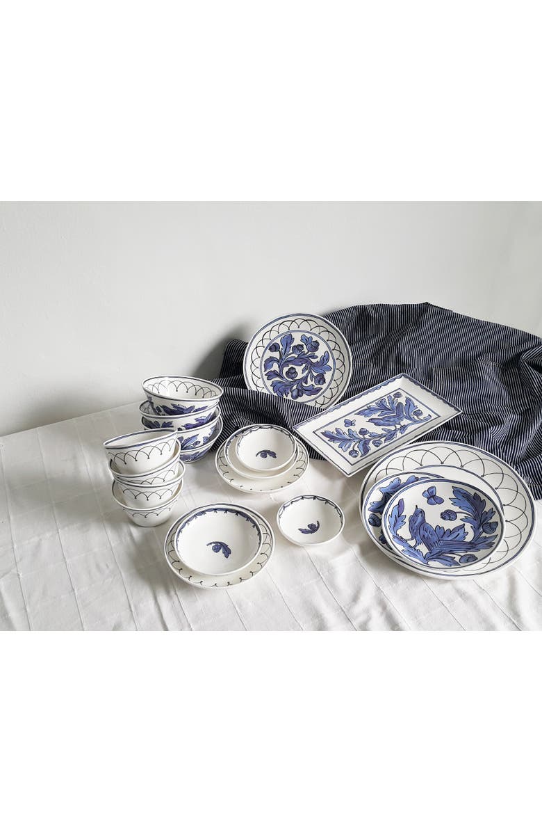 Twig New York Heritage Blue Bird Dinner Plate, Alternate, color, Multi