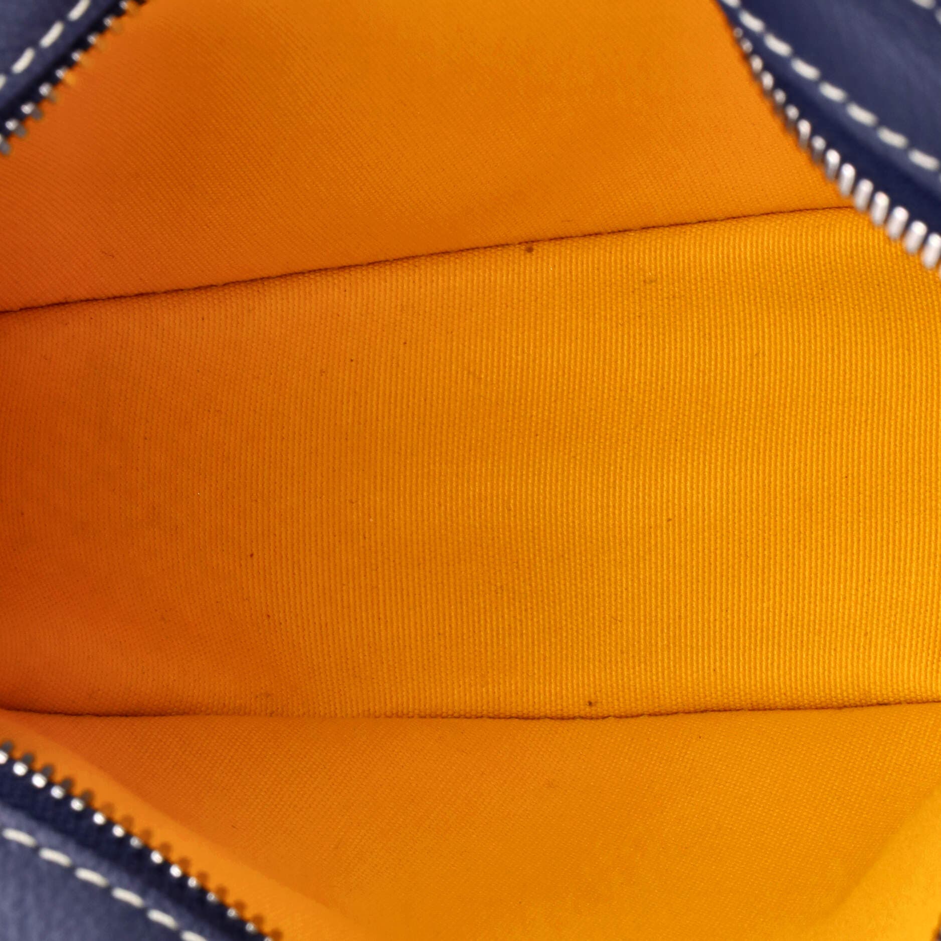 Pre-Owned Goyard Hirondelle Shoulder Bag Coated Canvas and Leather, Alternate, color, Blue