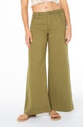 Roxy Boogie Board Flare Cotton Twill Pants
