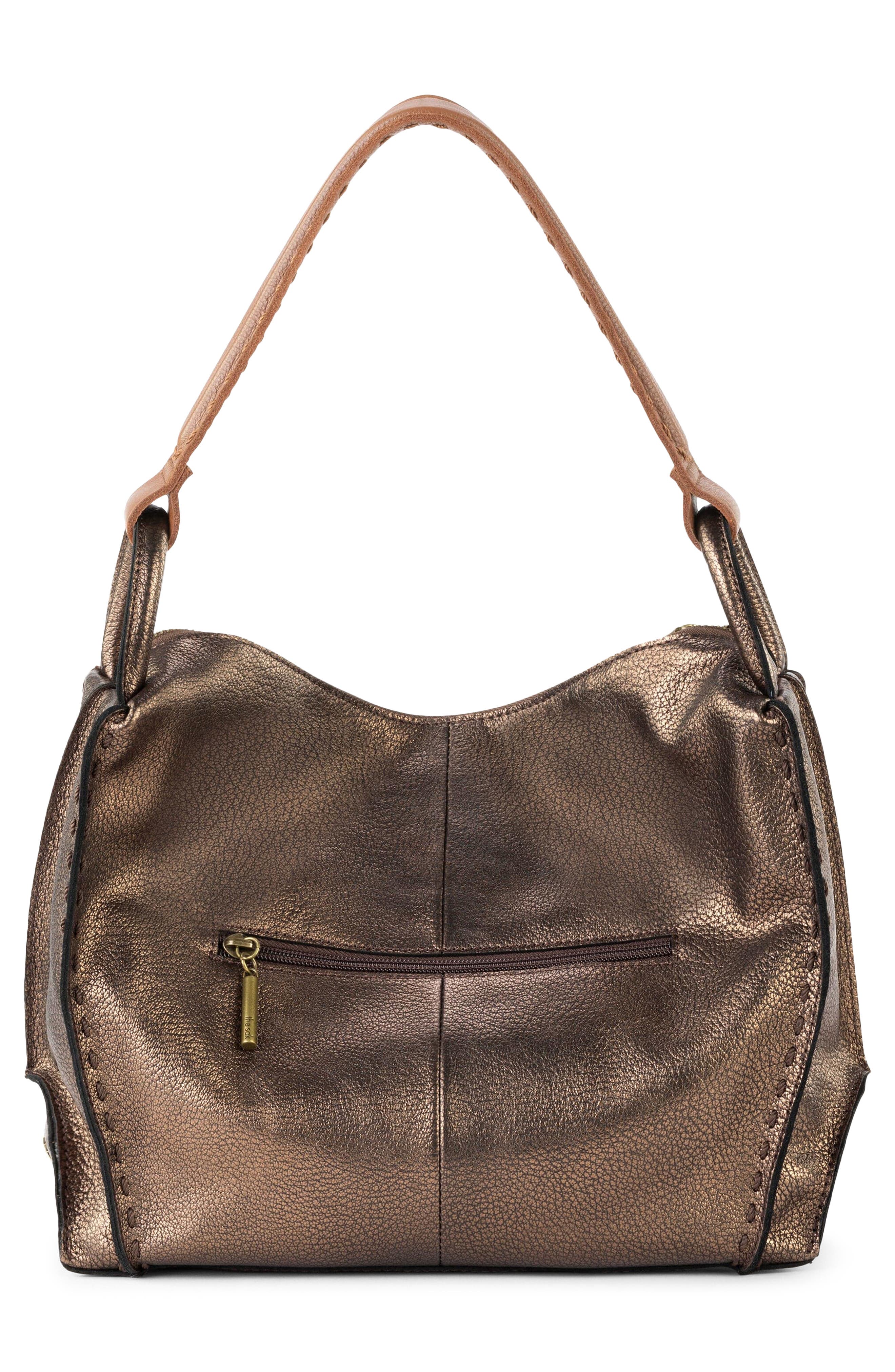 The Sak Los Feliz Hobo Leather Bag, Alternate, color, Bronze