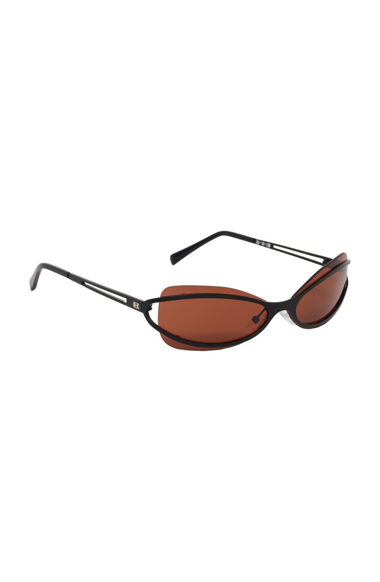 BRU Eyewear Cannon Sunglasses 59mm, Alternate, color, Cedar