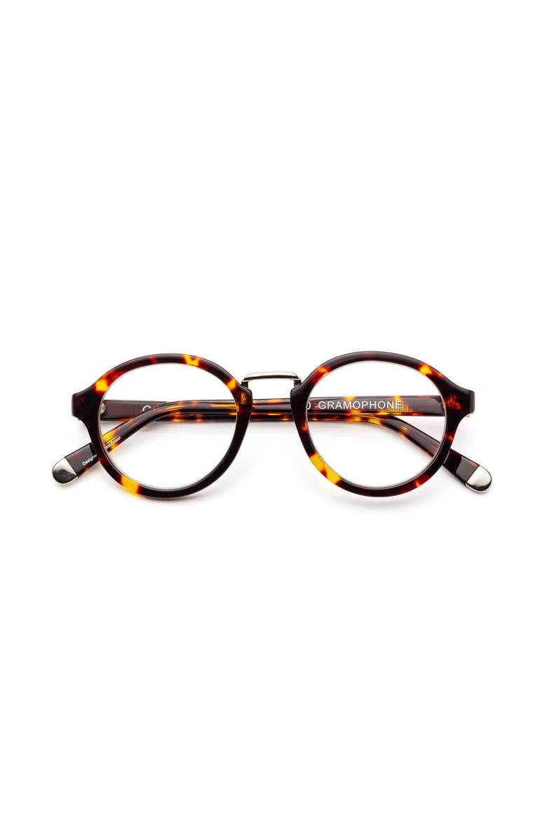Caddis Gramophone | Reading Glasses, Main, color, Turtle