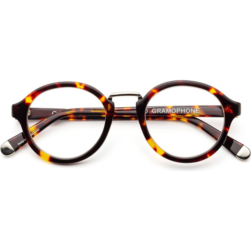 Caddis Gramophone | Reading Glasses In Brown