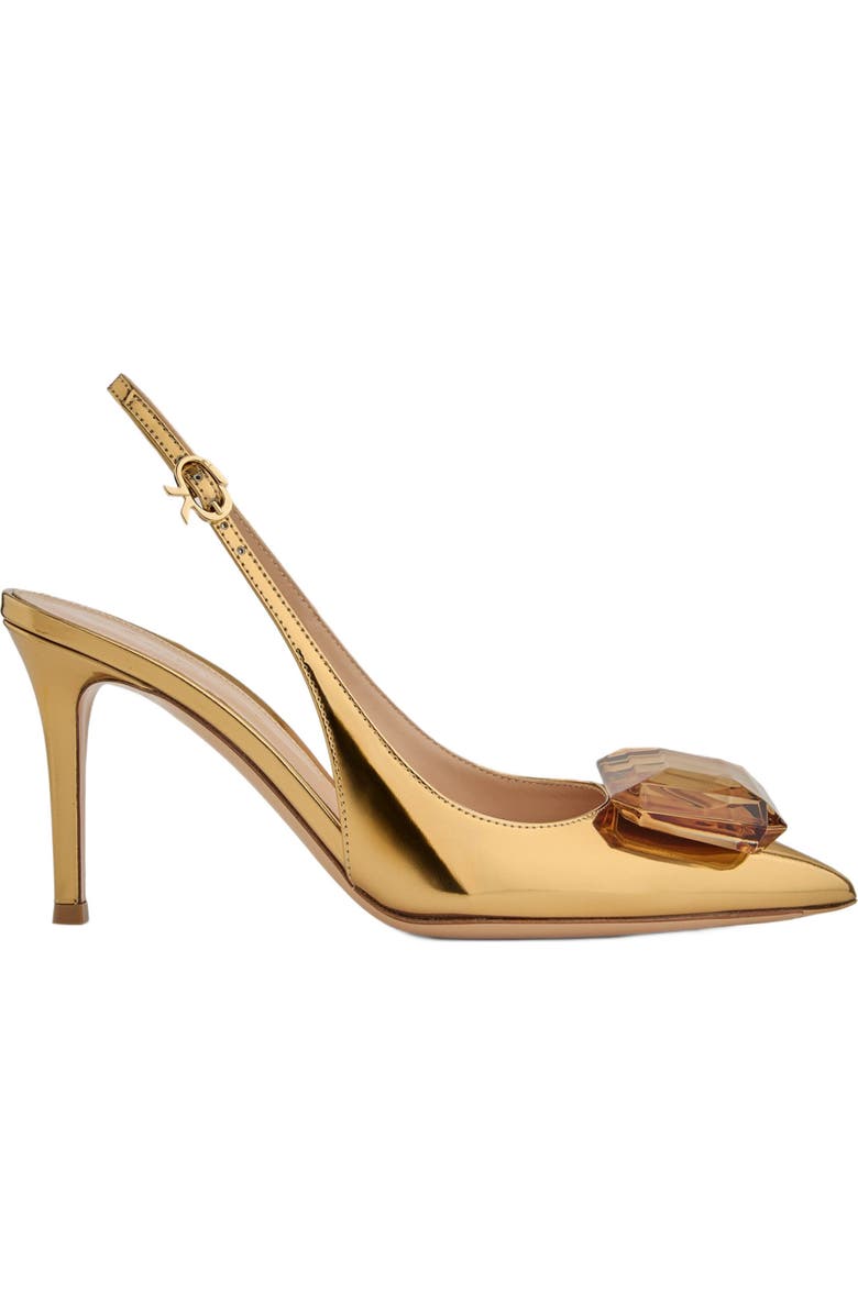 Gianvito Rossi Jaipur Sling, Main, color, Gold