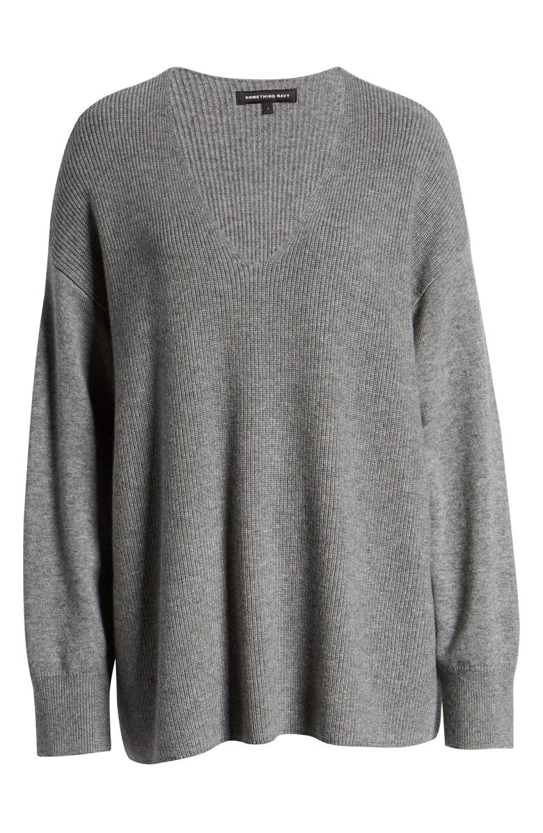 Something Navy Slouchy Sweater, Alternate, color, 