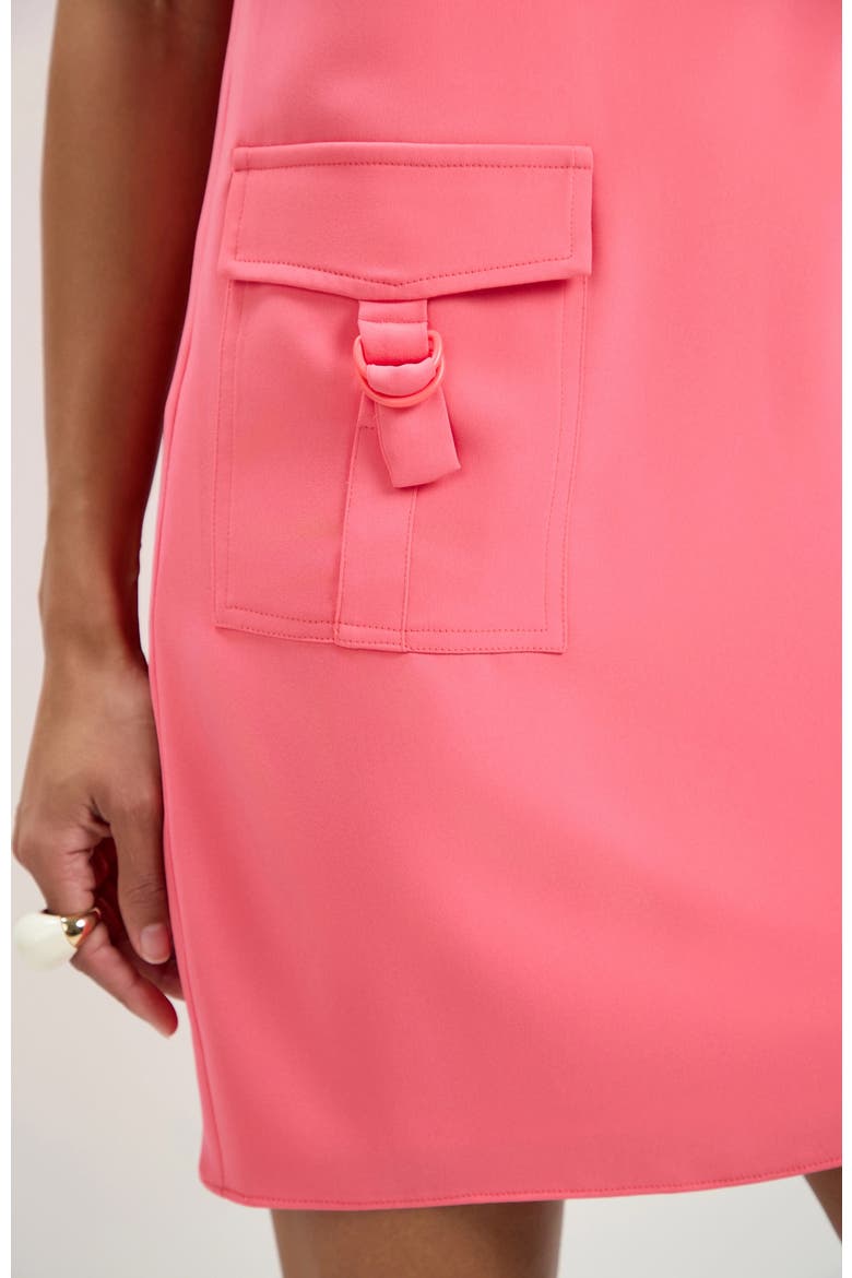 Montanelli Dress, Alternate, color, Corso Coral