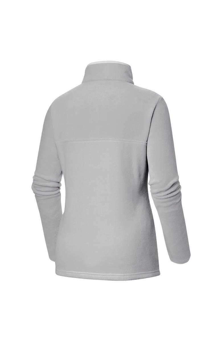 Columbia Women's Columbia Gray Texas Rangers 2023 World Series Champions Benton Springs Half-Snap Sweatshirt, Alternate, color, 