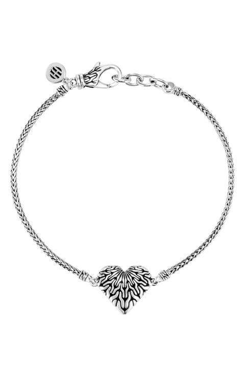 Heart Pendant Bracelet