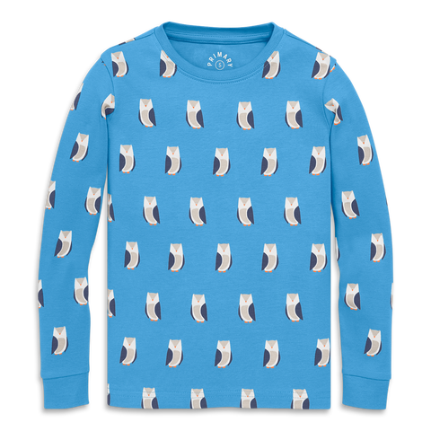 Kids Organic Long Sleeve Pj Top (Toddler, Little Kid, Big Kid)