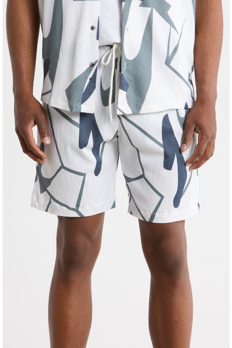 Drawstring Shorts, Main, color, WHITE