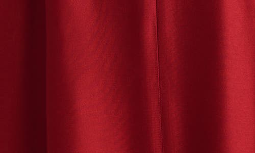 Khaite Syd Satin Maxi Dress In Red