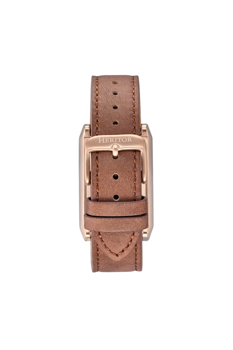 Esteban Mens Automatic Watch, Alternate, color, Brown