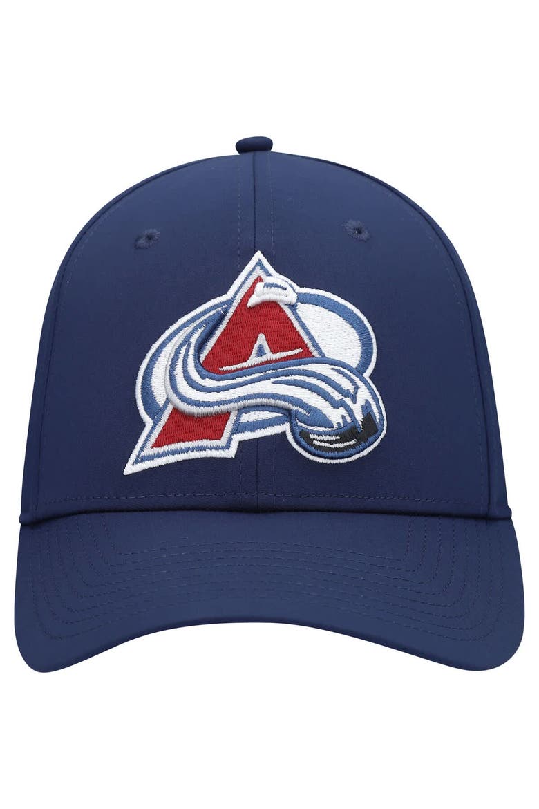 Men's Fanatics Navy Colorado Avalanche Core Primary Logo Flex Hat, Alternate, color, Navy
