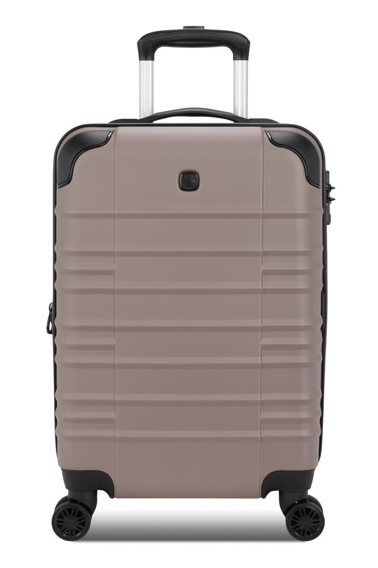 20-Inch Hardside Spinner Carry-On Luggage, Main, color, CINDER