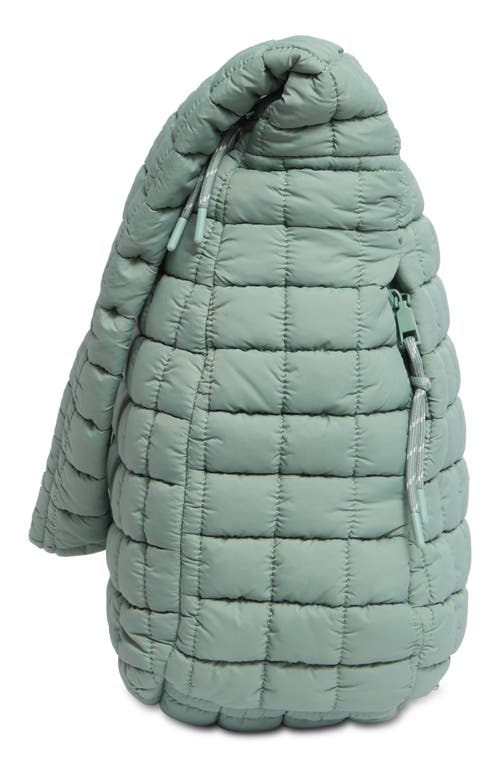 Urban Expressions Handbags Oversize Square Quilt Nylon Hobo Bag
