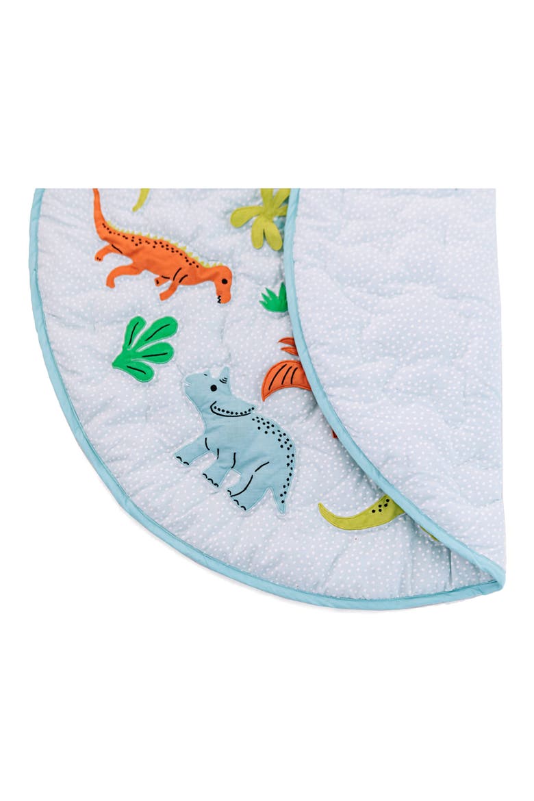 WONDER AND WISE BY ASWEETS Dinomite Activity Play Mat, Main, color, BLUE MULTI