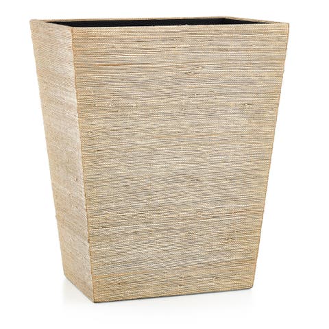Araba Raffia Waste Basket
