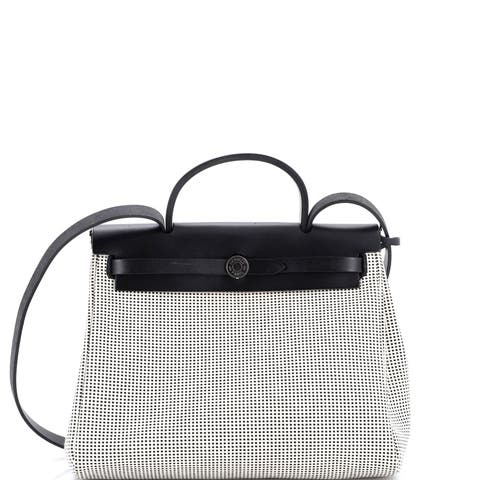 Herbag Zip Criss Viking Toile and Leather 31