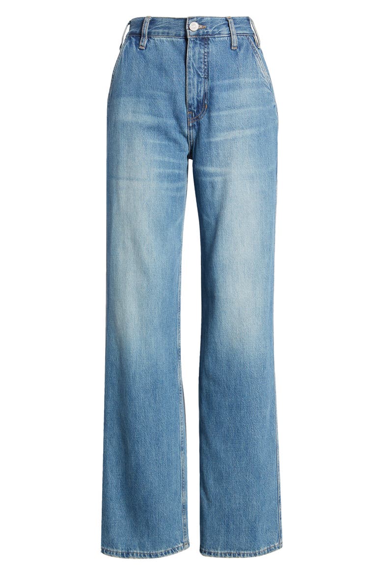 Le Jane Nonstretch High Waist Wide Leg Jeans, Alternate, color, LIFTOFF